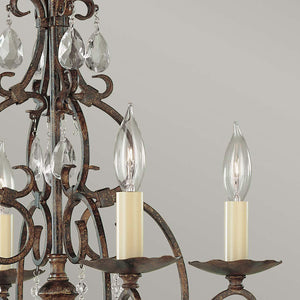 Elstead Lighting - FE-CHATEAU4 - Feiss Chandelier from the Chateau range. Chateau 4 Light Chandelier Product Code = FE-CHATEAU4