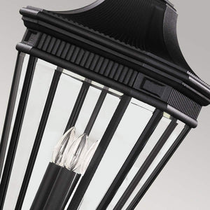 Elstead Lighting - FE-COTSLN8-L-BK - Feiss Outdoor Hanging from the Cotswold Lane range. Cotswold Lane 3 Light Large Chain Lantern Product Code = FE-COTSLN8-L-BK