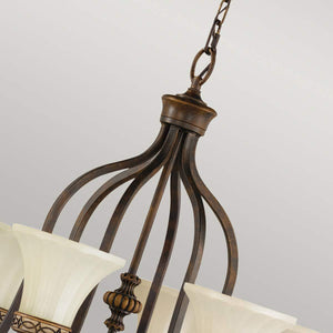 Elstead Lighting - FE-DRAWING-ROOM6 - Feiss Chandelier from the Drawing Room range. Drawing Room 6 Light Chandelier Product Code = FE-DRAWING-ROOM6