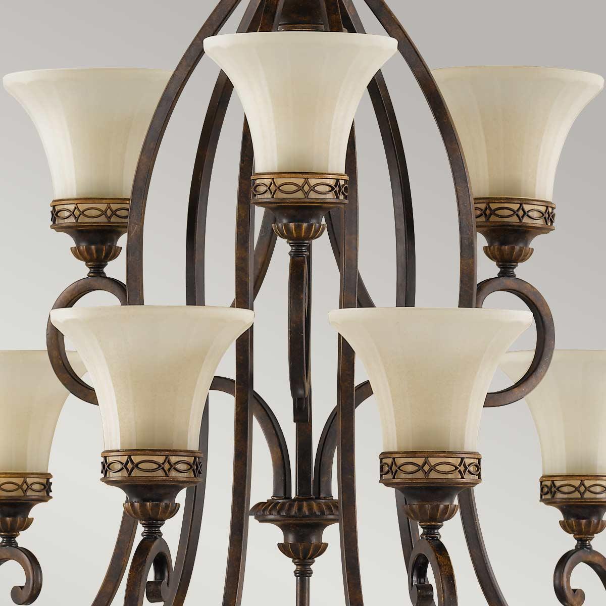 Elstead Lighting - FE-DRAWING-ROOM9 - Feiss Chandelier from the Drawing Room range. Drawing Room 9 Light Chandelier Product Code = FE-DRAWING-ROOM9