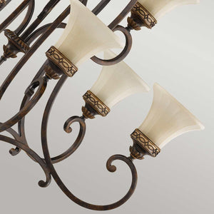 Elstead Lighting - FE-DRAWING-ROOM9 - Feiss Chandelier from the Drawing Room range. Drawing Room 9 Light Chandelier Product Code = FE-DRAWING-ROOM9