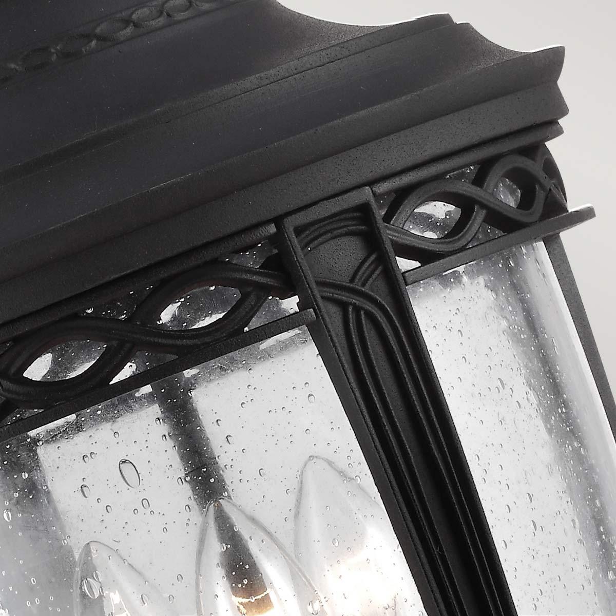 Elstead Lighting - FE-EB8-L-BLK - Feiss Outdoor Hanging from the English Bridle range. English Bridle 3 Light Large Chain Lantern Product Code = FE-EB8-L-BLK