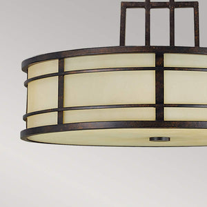 Elstead Lighting - FE-FUSION-P-L - Feiss Pendant from the Fusion range. Fusion 3 Light Pendant Product Code = FE-FUSION-P-L