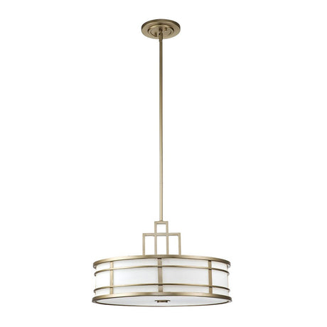 Elstead Lighting - FE-FUSION-P-L-PNBR - Feiss Pendant from the Fusion range. Fusion 3lt Large Pendant Product Code = FE-FUSION-P-L-PNBR