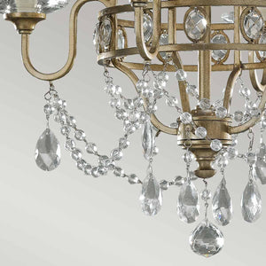 Elstead Lighting - FE-GIANNA4 - Feiss Chandelier from the Gianna range. Gianna 4 Light Chandelier Product Code = FE-GIANNA4