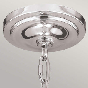 Elstead Lighting - FE-HOUNSLOW-P-PN - Feiss Pendant from the Hounslow range. Hounslow 1 Light Pendant Polished Nickel Product Code = FE-HOUNSLOW-P-PN