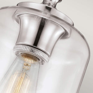 Elstead Lighting - FE-HOUNSLOW-P-PN - Feiss Pendant from the Hounslow range. Hounslow 1 Light Pendant Polished Nickel Product Code = FE-HOUNSLOW-P-PN