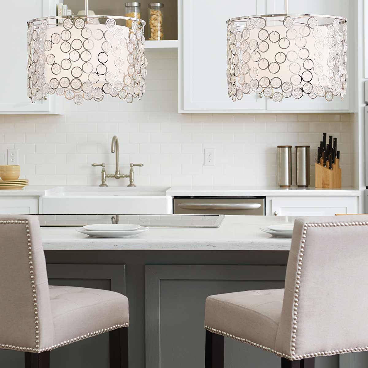 Elstead Lighting - FE-LEXI-P - Feiss Pendant from the Lexi range. Lexi 3 Light Pendant Product Code = FE-LEXI-P