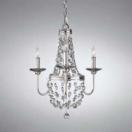 Elstead Lighting - FE-MALIA3 - Feiss Chandelier from the Malia range. Malia 3Lt Chandelier Product Code = FE-MALIA3