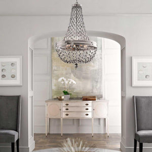 Elstead Lighting - FE-MALIA8 - Feiss Chandelier from the Malia range. Malia 8 Light Chandelier Product Code = FE-MALIA8