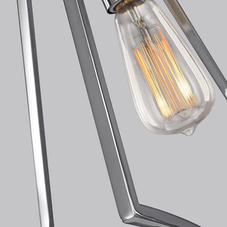 Elstead Lighting - FE-NICO-P-L-CH - Feiss Pendant from the Nico range. Nico 1 Light Large Pendant - Polished Chrome Product Code = FE-NICO-P-L-CH