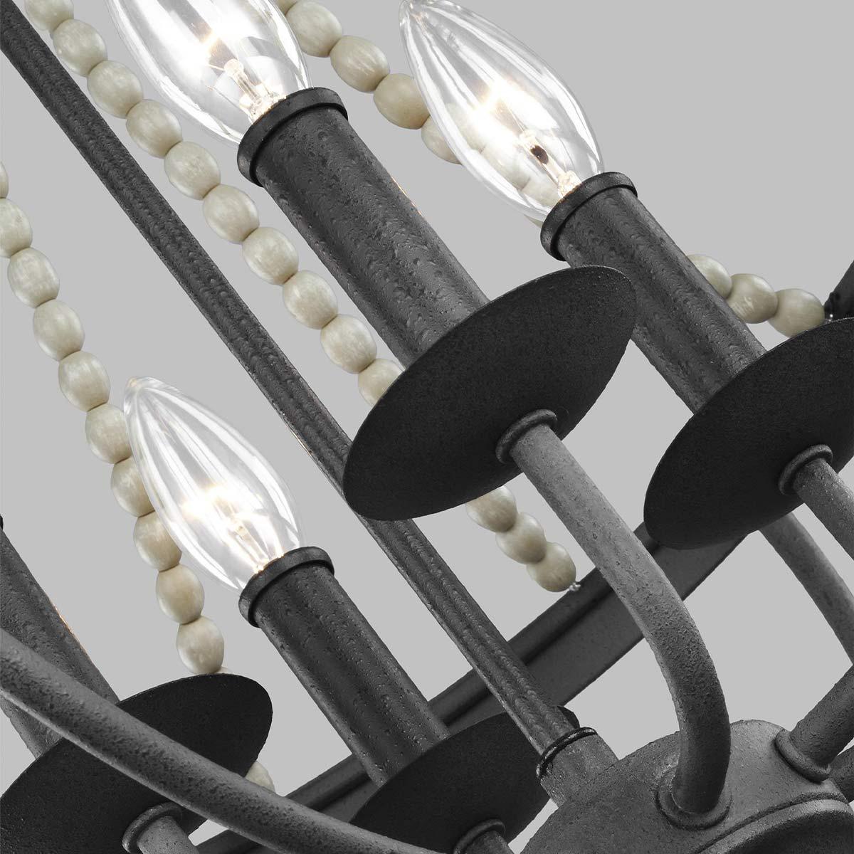 Elstead Lighting - FE-NORI4-DWZ - Feiss Chandelier from the Nori range. Nori 4 Light Chandelier Product Code = FE-NORI4-DWZ