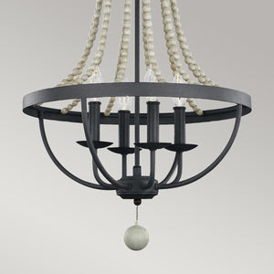 Elstead Lighting - FE-NORI4-DWZ - Feiss Chandelier from the Nori range. Nori 4 Light Chandelier Product Code = FE-NORI4-DWZ