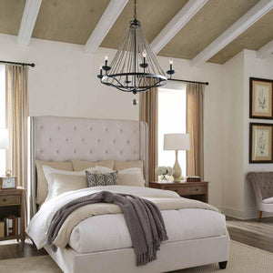 Elstead Lighting - FE-NORI6-DWZ - Feiss Chandelier from the Nori range. Nori 6 Light Chandelier Product Code = FE-NORI6-DWZ