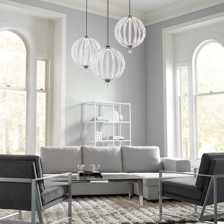 Elstead Lighting - FE-OBERLIN-P-L - Feiss Pendant from the Oberlin range. Oberlin Large LED Pendant Product Code = FE-OBERLIN-P-L