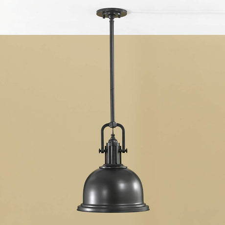 Elstead Lighting - FE-PARKER-P-M-DB - Feiss Pendant from the Parker Place range. Feiss Parker 1Lt Pendant Light Product Code = FE-PARKER-P-M-DB