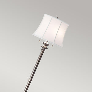 Elstead Lighting - FE-STATEROOM-FL-AN - Feiss Floor Lamp from the Stateroom range. Stateroom 2 Light Floor Lamp - Antique Nickel Product Code = FE-STATEROOM-FL-AN