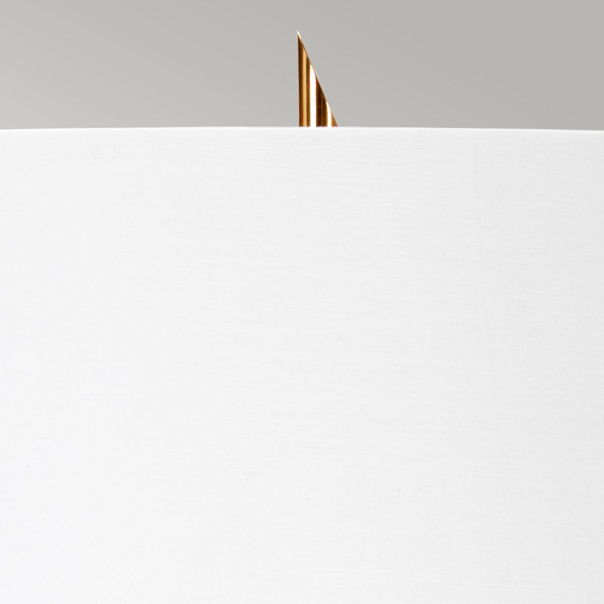 Elstead Lighting - FERRARA-TL-WPG - Elstead Lighting Table Lamp from the Ferrara range. Ferrara Table Lamp - White and Polished Gold Product Code = FERRARA-TL-WPG