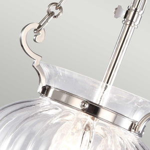 Elstead Lighting - FP-P-S-POL-NCKL - Elstead Lighting Pendant from the Finsbury Park range. Finsbury Park 3 Light small Pendant Product Code = FP-P-S-POL-NCKL