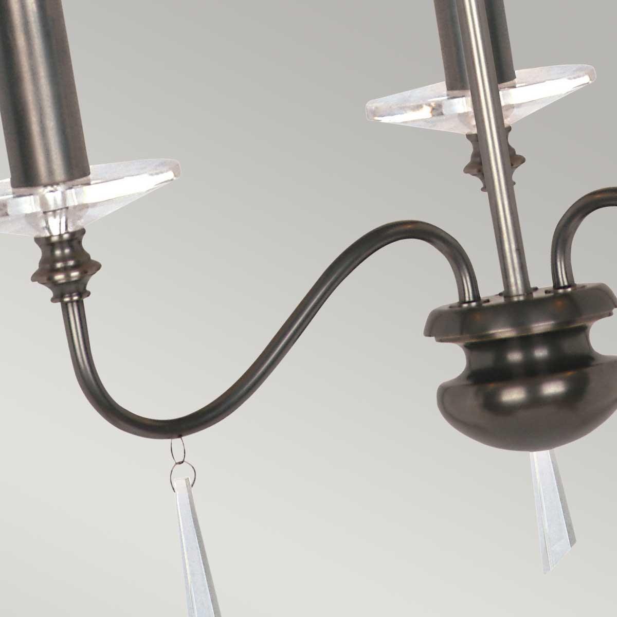 Elstead Lighting - FP3-OLD-BRZ - Elstead Lighting Chandelier from the Finsbury Park range. Finsbury Park 3 Light Chandelier Product Code = FP3-OLD-BRZ