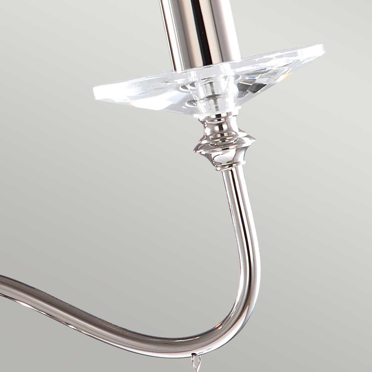 Elstead Lighting - FP3-POL-NICKEL - Elstead Lighting Chandelier from the Finsbury Park range. Finsbury Park 3 Light Chandelier Product Code = FP3-POL-NICKEL