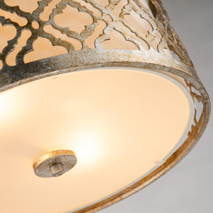 Elstead Lighting - GN-ARABELLA-F - Gilded Nola Ceiling Flush from the Arabella range. Arabella 2 Light Flush Product Code = GN-ARABELLA-F