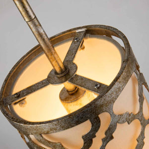 Elstead Lighting - GN-ARABELLA-MP - Gilded Nola Pendant from the Arabella range. Arabella 1 Light Duo-Mount Mini Pendant Product Code = GN-ARABELLA-MP