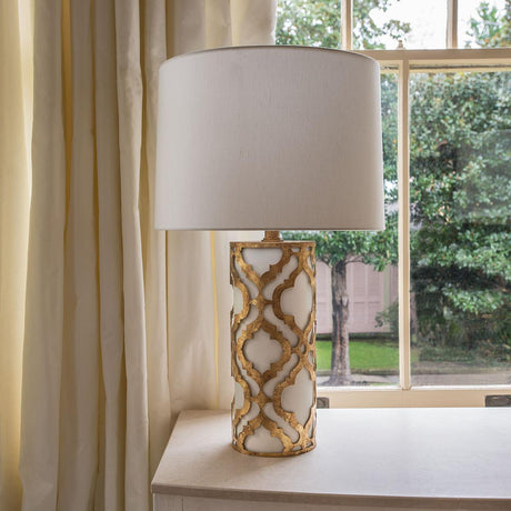 Elstead Lighting - GN-ARABELLA-TL-G - Gilded Nola Table Lamp from the Arabella range. Arabella 1 Light Table Lamp Product Code = GN-ARABELLA-TL-G