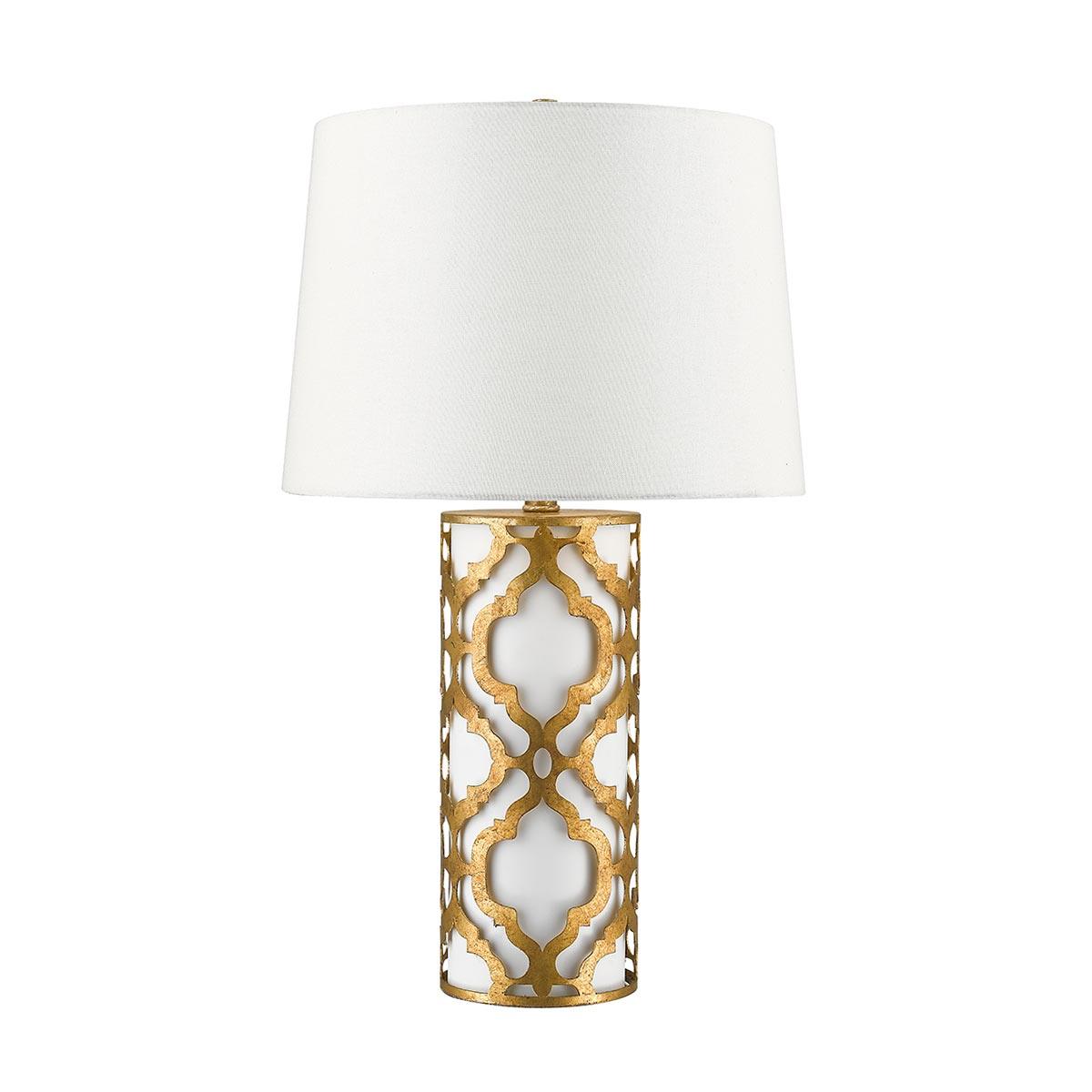 Elstead Lighting - GN-ARABELLA-TL-G - Gilded Nola Table Lamp from the Arabella range. Arabella 1 Light Table Lamp Product Code = GN-ARABELLA-TL-G