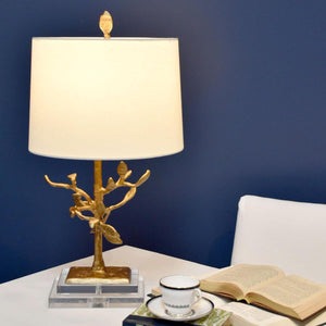 Elstead Lighting - GN-AUDUBON-PARK-TL - Gilded Nola Table Lamp from the Audubon Park range. Audubon Park 1 Light Table Lamp Product Code = GN-AUDUBON-PARK-TL