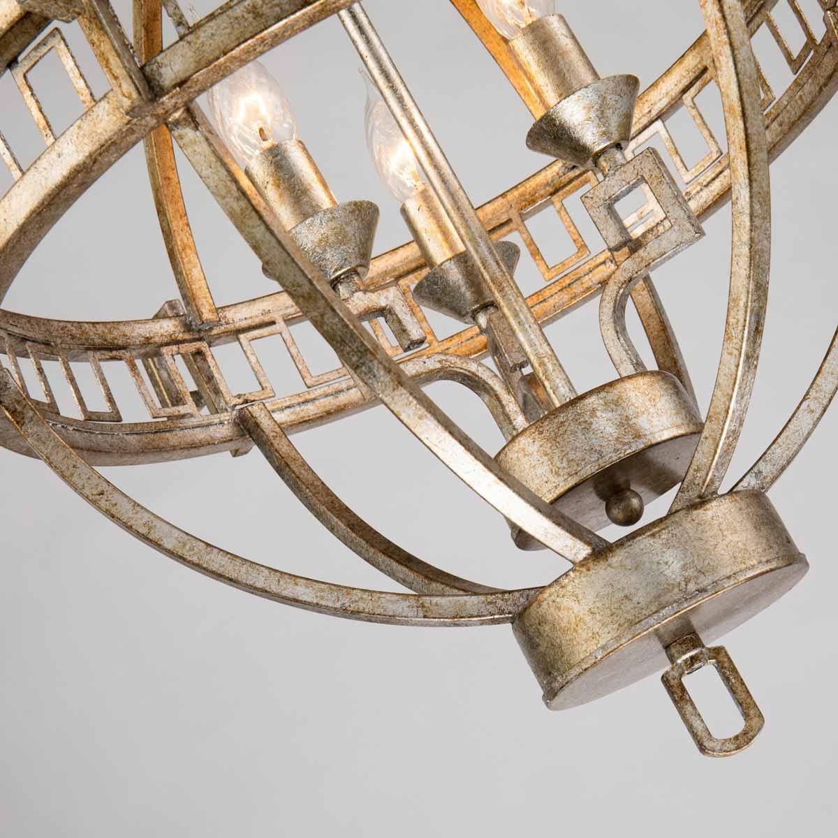 Elstead Lighting - GN-LEMURIA-3P-A - Gilded Nola Pendant from the Lemuria range. Lemuria 3 Light Globe Pendant Product Code = GN-LEMURIA-3P-A