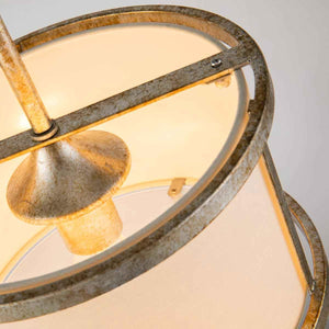 Elstead Lighting - GN-LEMURIA-MP - Gilded Nola Pendant from the Lemuria range. Lemuria 1 Light Duo-Mount Mini Pendant Product Code = GN-LEMURIA-MP