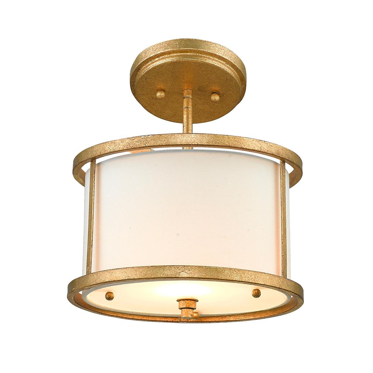 Elstead Lighting - GN-LEMURIA-MP - Gilded Nola Pendant from the Lemuria range. Lemuria 1 Light Duo-Mount Mini Pendant Product Code = GN-LEMURIA-MP