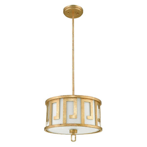 Elstead Lighting - GN-LEMURIA-P-M - Gilded Nola Pendant from the Lemuria range. Lemuria 2 Light Medium Pendant Product Code = GN-LEMURIA-P-M