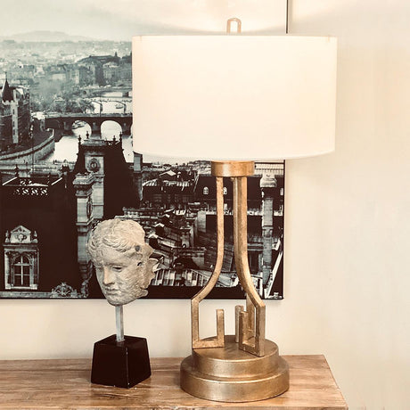 Elstead Lighting - GN-LEMURIA-TL - Gilded Nola Table Lamp from the Lemuria range. Lemuria 1 Light Table Lamp Product Code = GN-LEMURIA-TL