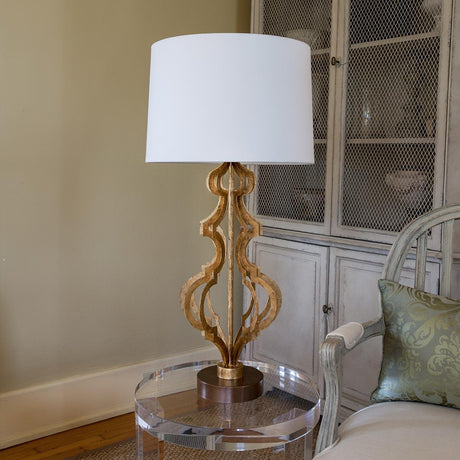 Elstead Lighting - GN-OCTAVIA-TL-GD - Gilded Nola Table Lamp from the Octavia range. Octavia 1 Light Table Lamp Product Code = GN-OCTAVIA-TL-GD