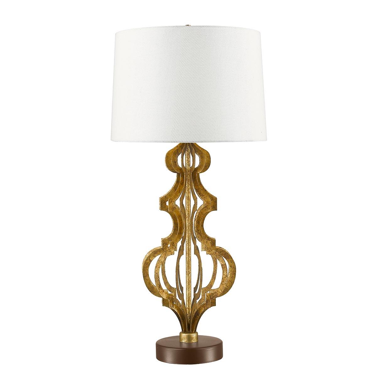 Elstead Lighting - GN-OCTAVIA-TL-GD - Gilded Nola Table Lamp from the Octavia range. Octavia 1 Light Table Lamp Product Code = GN-OCTAVIA-TL-GD