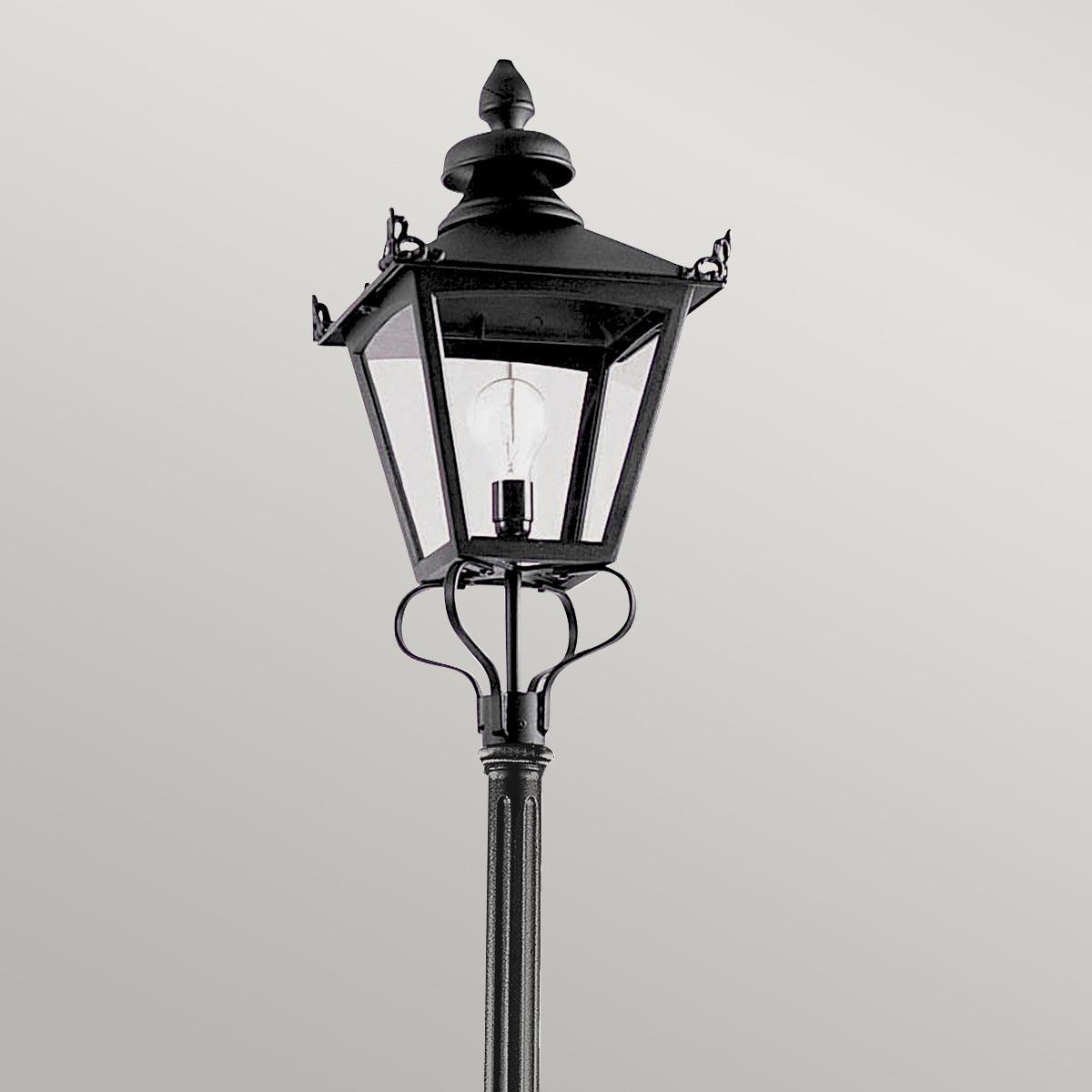 Elstead Lighting - GP1-BLACK - Elstead Lighting Lamp Post from the Grampian range. Grampian 1 Light Lamp Post Product Code = GP1-BLACK