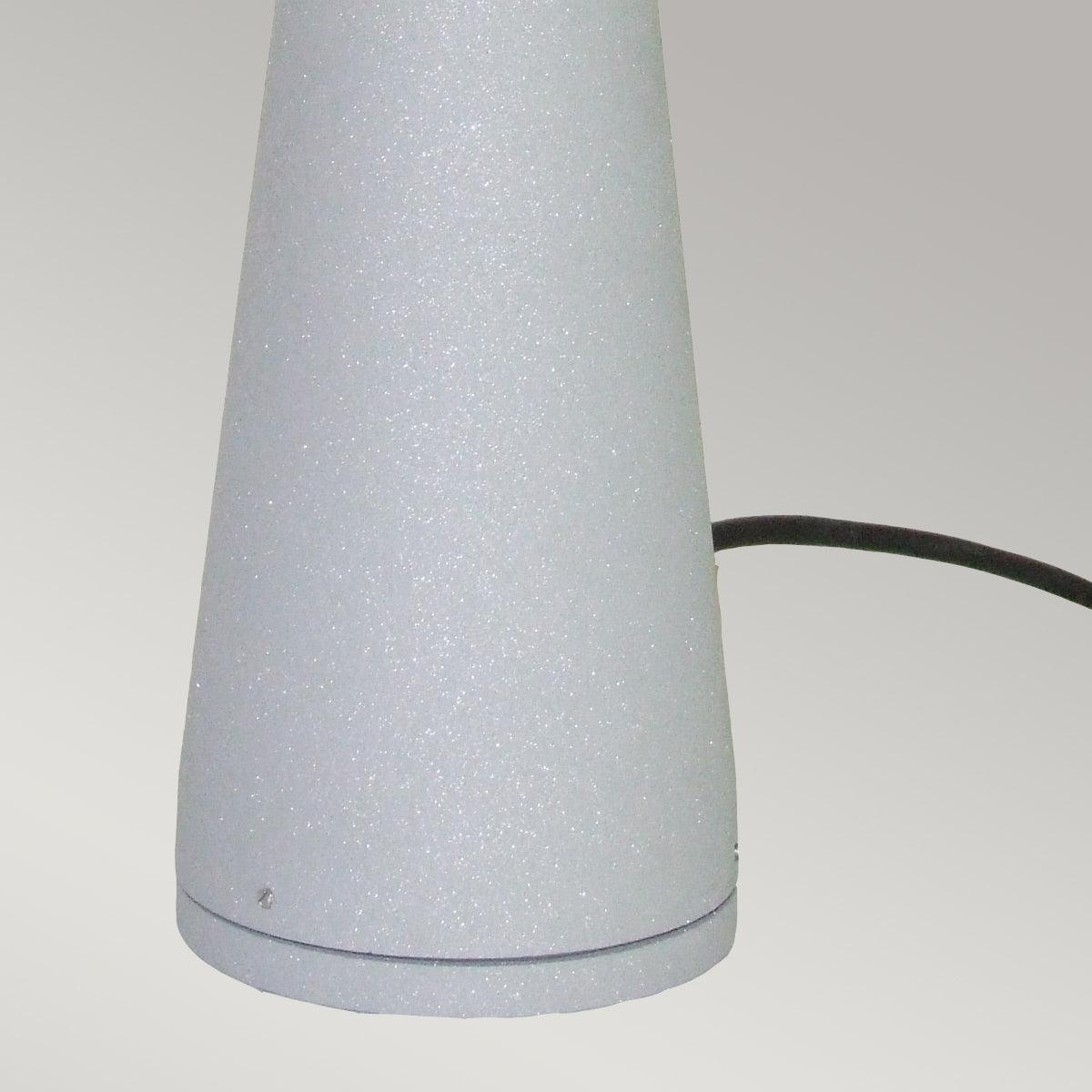 Elstead Lighting - GZ-BETA5 - Garden Zone Bollard from the Beta range. Beta Aluminium 4-Ring Bollard - Silver Product Code = GZ-BETA5