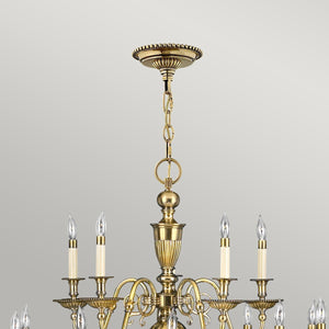 Elstead Lighting - HK-CAMBRIDGE25 - Hinkley Chandelier from the Cambridge range. Cambridge 25 Light Chandelier Product Code = HK-CAMBRIDGE25