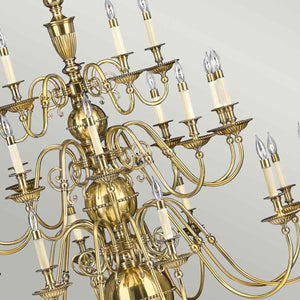 Elstead Lighting - HK-CAMBRIDGE25 - Hinkley Chandelier from the Cambridge range. Cambridge 25 Light Chandelier Product Code = HK-CAMBRIDGE25