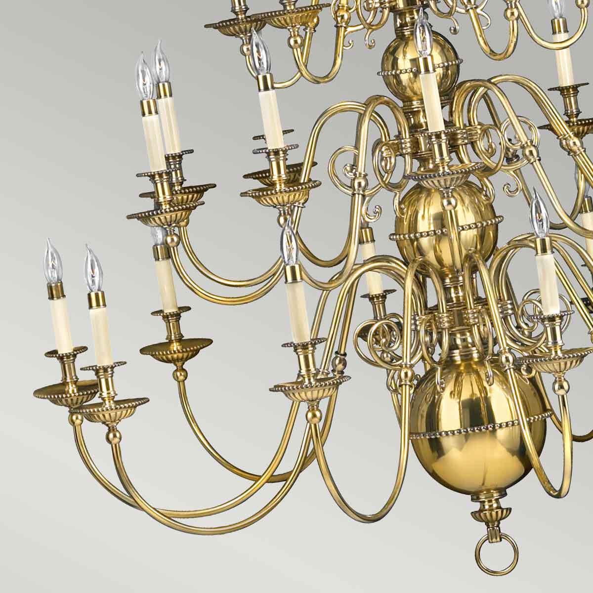 Elstead Lighting - HK-CAMBRIDGE25 - Hinkley Chandelier from the Cambridge range. Cambridge 25 Light Chandelier Product Code = HK-CAMBRIDGE25