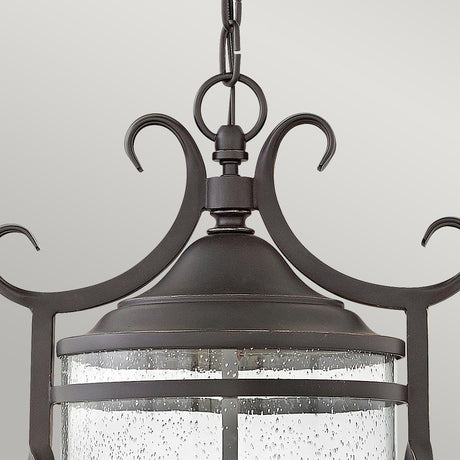 Elstead Lighting - HK-CASA8 - Hinkley Outdoor Hanging from the Casa range. Casa 3 Light Chain Lantern Product Code = HK-CASA8