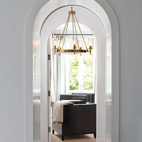 Elstead Lighting - HK-COLLIER5 - Hinkley Chandelier from the Collier range. Collier 5 Light Chandelier Product Code = HK-COLLIER5