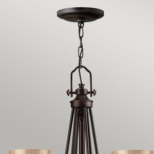 Elstead Lighting - HK-MAYFLOWER9 - Hinkley Chandelier from the Mayflower range. Mayflower 9 Light Chandelier Product Code = HK-MAYFLOWER9