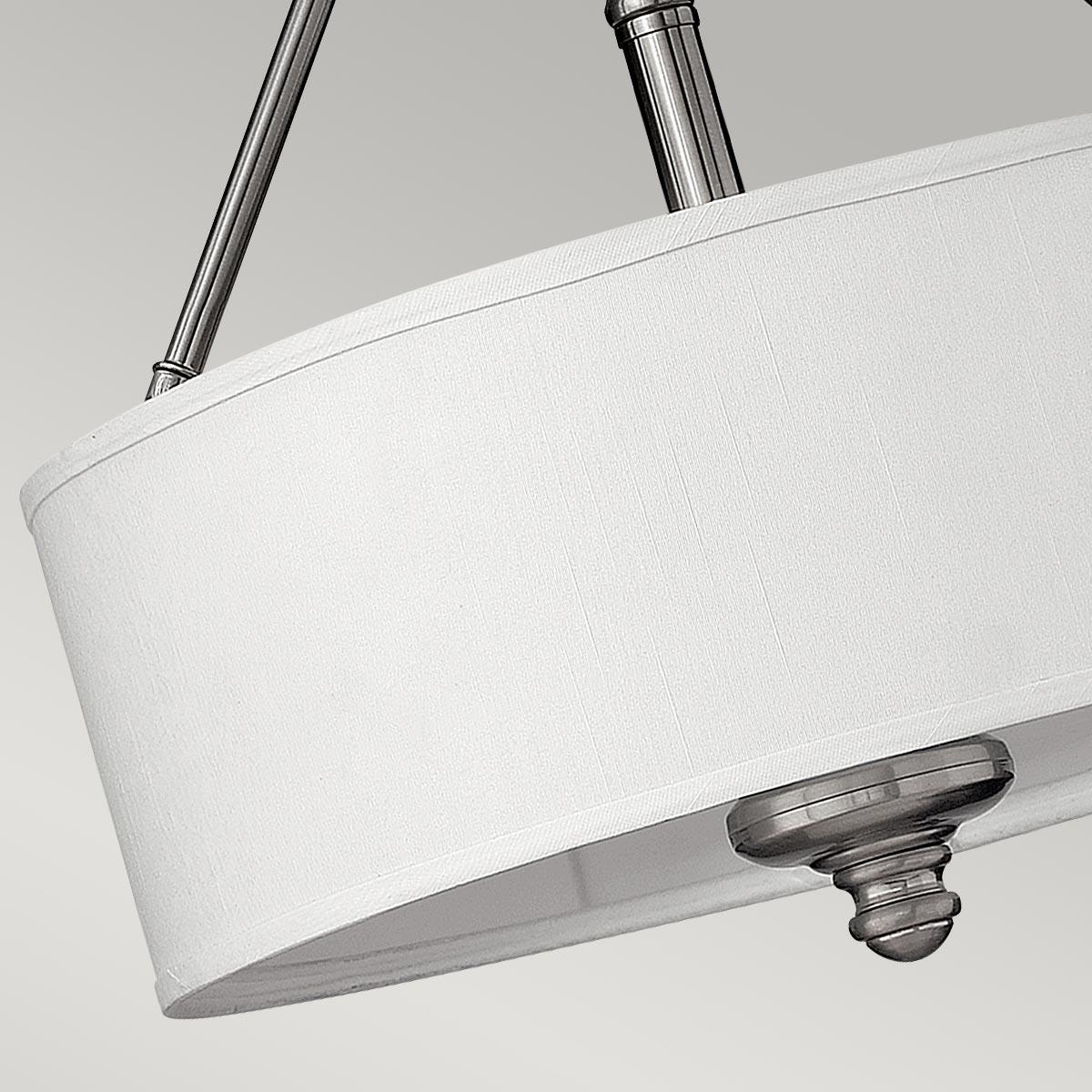 Elstead Lighting - HK-SUSSEX-SF - Hinkley Ceiling Semi-Flush from the Sussex range. Sussex 3 Light Semi-Flush Product Code = HK-SUSSEX-SF