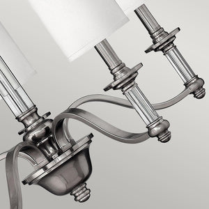 Elstead Lighting - HK-SUSSEX5 - Hinkley Chandelier from the Sussex range. Sussex 5 Light Chandelier Product Code = HK-SUSSEX5