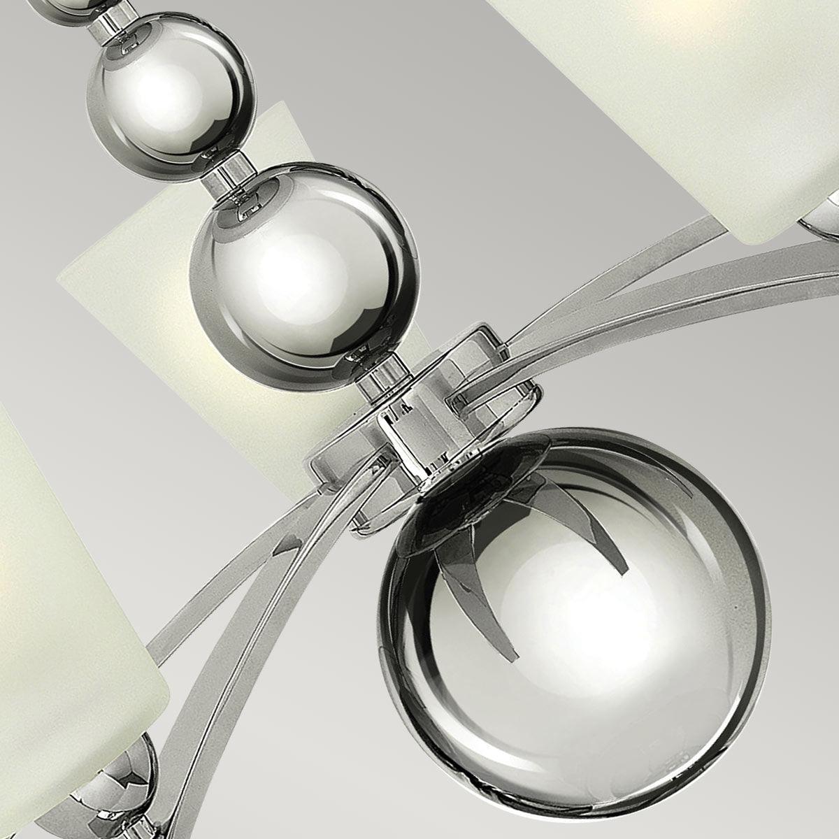 Elstead Lighting - HK-ZELDA5-PN - Hinkley Chandelier from the Zelda range. Zelda 5 Light Chandelier Product Code = HK-ZELDA5-PN