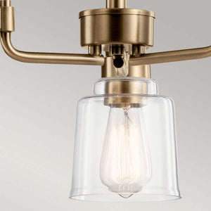 Elstead Lighting - KL-AIVIAN3-WBR - Kichler Chandelier from the Aivian range. Aivian 3 Light Chandelier Product Code = KL-AIVIAN3-WBR