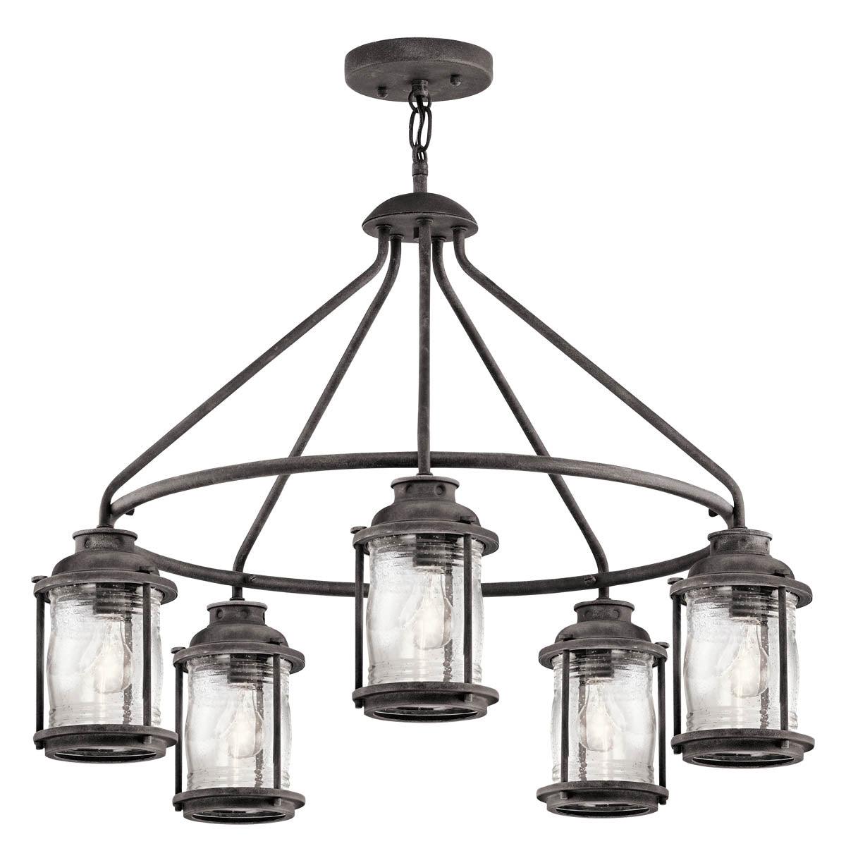 Elstead Lighting - KL-ASHLANDBAY-5P - Kichler Chandelier from the Ashland Bay range. Ashland Bay 5 Light Outdoor Chandelier Product Code = KL-ASHLANDBAY-5P